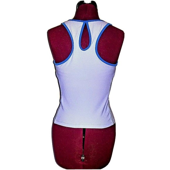 NIKE FIT DRY Womens Tank Top Keyhole Back Shelf Bra - Picture 2 of 7